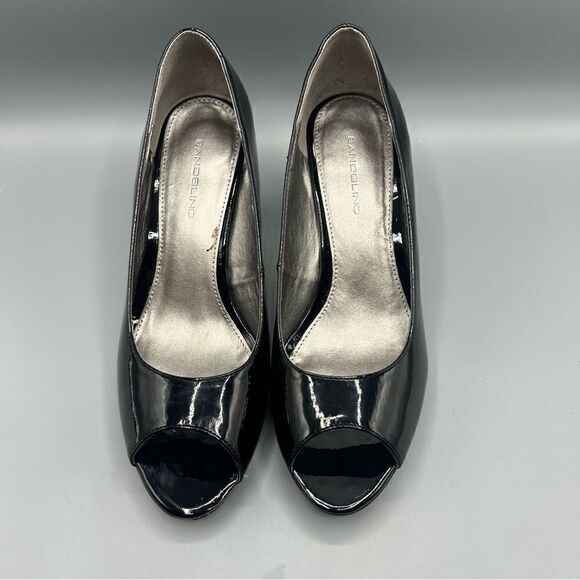 Bandolino Black Open Toe Heels Pumps - Picture 3 of 9